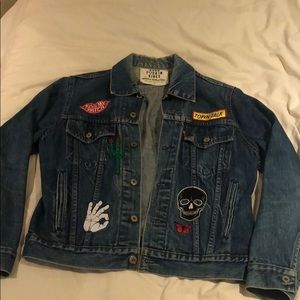 Levi Strauss Jean jacket with patches
